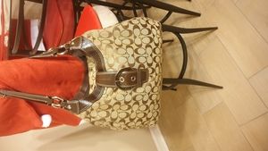 COACH  SHOULDER BAG  WITH MATCHING WALLET